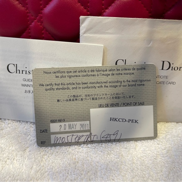 Dior Tri color Cannage Crossbody Satchel - Picture 13 of 13